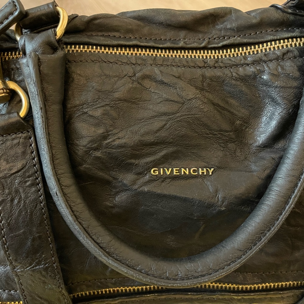 Givenchy Distressed Pandora Messenger Bag - Picture 3 of 10